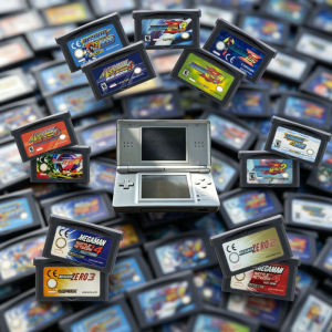 Bandai | GBA Game Cartridge 32 Bit Video Mega Man Zero 1-4 Battle Series for Boy Advance GBA SP NDS Classic Retro Game Collection