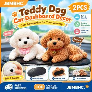 Jbmbhc Thực Tế Nằm Chó Poodle Tượng 13Cm Cảm Ứng Mềm Mại trang trí ô tô Mùi Miễn Phí Silicone Puppy Mô Hình Máy Tính Để Bàn trang trí văn phòng làm việc