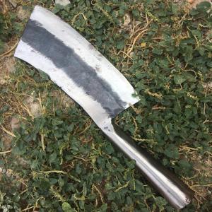 Pisau Cacah tulang baja asli/Pisau super kuat/Pisau daging/pisau cap arjuna