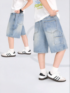 zosee | Boys Summer Soft Denim Shorts Medium Pants