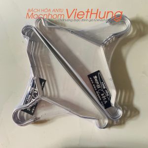 MÓC EM BÉ - Bộ 10 Móc quần áo em bé Loại Đặc Biệt-A Đen Móc nhôm treo quần áo em bé dày dài 29cm - VIỆT HƯNG