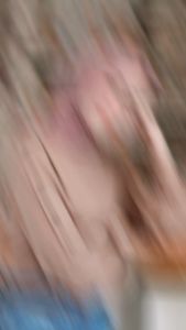 Atasan Top Blouse Wanita Lengan Panjang Balon Polos Kancing Bahu