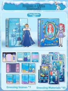 Frozen Princess Quiet Book DIY Craft Kit