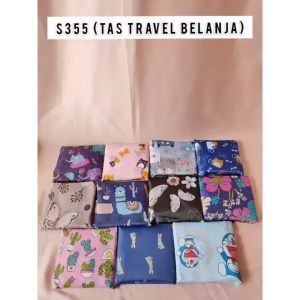 (BESAR) Tas Travel Bag Kantong Belanja (KIM)