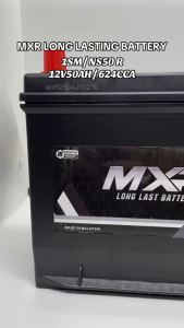 MXR 12V 50Ah Car Battery | 1SM NS50R | 624CCA | Maintenance-Free & Heavy-Duty Automotive Battery
