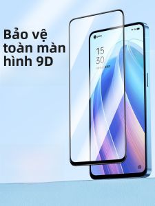 HENYOU | Miếng dán màn hình cường lực Full Screen Coverage cho Oppo Reno7 Pro SE chống ánh sáng xanh bảo vệ riêng tư độ nét cao chống rơi