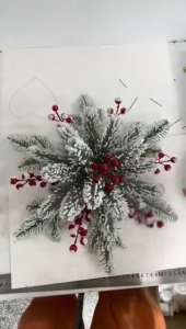 【4/29pcs Combination】Artificial Pine Needles Berry Fake Plant Christmas Tree Decoration for Xmas Garland Ornament Home Decor 2026 Accessory