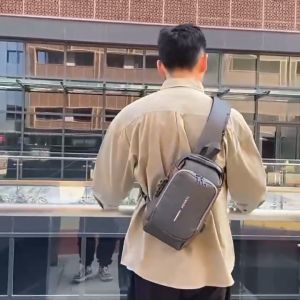 กระเป๋าคาดอกกันขโมย 77 5 160 5 มิติ - คาดอก พร้อมส่ง กันน้ำ คุณภาพสูง