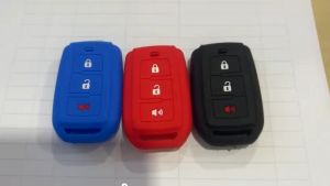 Casing Silikon Karet Kunci Remote Toyota Avanza 3 Tombol