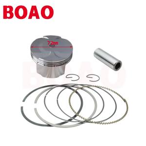 Motorcycle 72mm Piston Ring Kit for Bajaj Pulsar NS200 NS 200 200NS Rouser 200 Ns As Rs 36JL0007 JL521002 JL511022