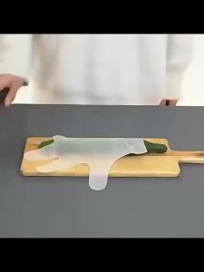 100 Pcs Sarung Tangan Disposable Plastik TPE Latex / Food Grade Gloves Eco Friendly Serbaguna /Disposable Gloves Boxed - M L