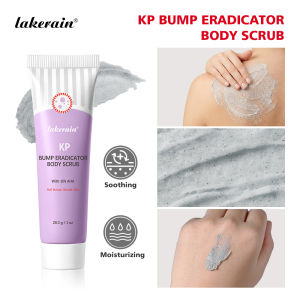 Lakerain KP Bump Eradicator Body Scrub 10% AHA Exfoliating Scrub – Smooth Rough & Bumpy Skin Keratin Care Mini 28.3g