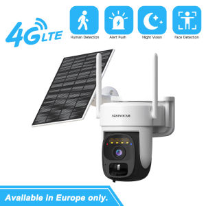 Szsinocam | SZSINOCAM 3MP EU 4G Solar Battery Powered Wireless Security Camera Color Night Vision PIR Motion Outdoor IP Camera