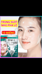 COMBO 10 Miếng Mặt Nạ Thạch Collagen Trong Suốt JOMTAM – Nâng Cơ Săn Chắc Chống Lão Hóa Da Dưỡng Da Sáng Mịn Màng Tăng Độ Đàn Hồi