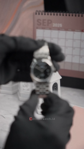 Jam Tangan Pria Casio Classic MTP-B146D-1A Black Dial Silver Stainless Steel Band