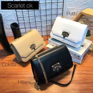 Tas Fashion Wanita - Tas Slempang Bahu Lokal Slempang Murah Tali Rantai Kulit Sling Bag