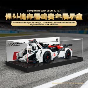 POP BRICKS | Dustproof Acrylic Display Box for 42137 Lego Porsche Formula Car