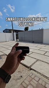 SmartLuxe Heavy-Duty Electric Gate Opener SG-03 Smart WiFi with Remote Control and Security Accessories for Sliding Gates - 2000kg Capacity