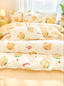 DEBEIJIE | Disposable Sterilized Dustproof Travel Double Bed 4-Piece Set