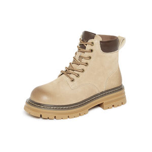 REEMOOR | Thick Sole Height-increasing Retro British Style Boots
