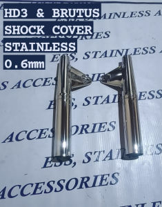 HD3 & BRUTUS SHOCK COVER STAINLESS 0.6mm thickness