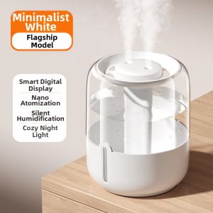 Double Nozzle Air Humidifier 6.8L for Pregnant Women And Infants Bedroom Home Use Large Spray Living Room Air Conditioning Room Special