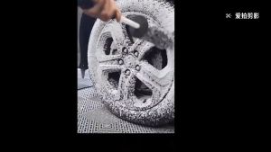 coolbarแปรงทำความสะอาดยางรถยนต์ Velvet Car Wheel รายละเอียดล้อยาง Defoaming แปรงไมโครไฟเบอร์สำหรับเครื่องมือทำความสะอาดยางรถบรรทุก แปรงยางรถยนต์ แปรงทำความสะอาดล้อรถจักรยานยนต์ แปรงขอบยางรถยนต์ แปรงทำความสะอาดรถยนต์