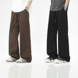 Paul Frank | Cotton Breathable Lightweight Loose Tapered Mens Casual Pants