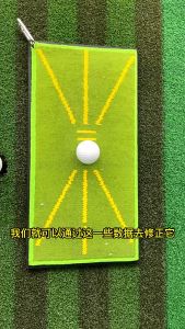 PGM Golf Training Mat For Swing Golf Mat Hitting Pad Beginners Golf Practice Wood Wedges Iron Glubs Training Aid DJD038
