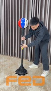 Trụ Đấm Bốc Tự Cân Bằng Trụ Vững Chắc Trụ Boxing Luyện Tập Phản Xạ  Điều Chỉnh Độ Cao Phù Hợp