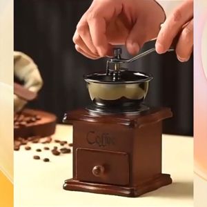 Cối Xay Tiêu Máy Xay Cà Phê Cầm Tay Kiểu Cổ Điển