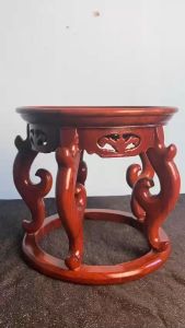 Đôn khuyên -Kỷ khuyên- đế chân khuyên kê đồ trang trí nhà cửa gỗ hương