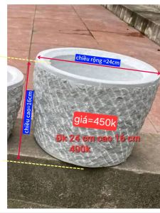 cối đá xanh nguyên khối phù hợp dùng trong gia đình ah