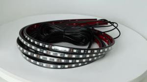 Car LED Light Underglow Strip Light LED Underbody Remote APP Control RGB Neon Lights Atmosphere Lamp for Auto Decoration