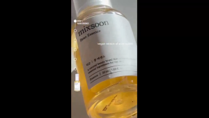 Mixsoon Premium Bean Essence 50ml - Hydrating & Exfoliating Makeup Primer for All Skin Types