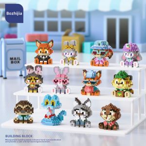 Zootopia Nick and Judy Intellectual Building Blocks