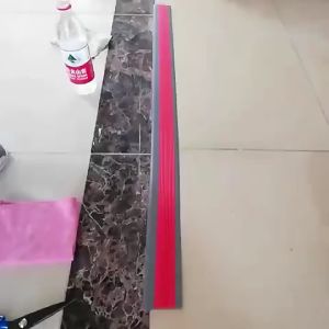 Staircase anti-slip strip tread self-adhesive pressure strip soft rubber wrapping strip pvc steps outdoor non-slip strip kindergarten