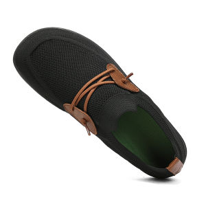 Plus Size 49 50 51 52 53 54 Wide Toe Box Barefoot Shoes Men Casual Mesh Shoes Minimalist Zero Drop Sneakers Breathable Big Foot