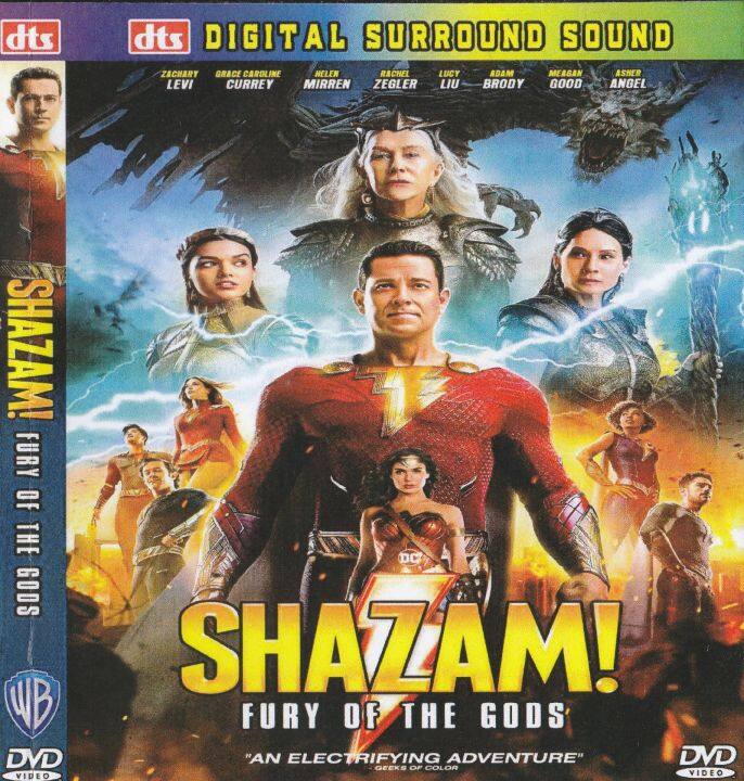 Shazam Fury of the Gods 2023 DVD 100 Original Lazada