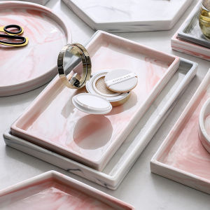 Nordic Style Marble Ceramic Tray