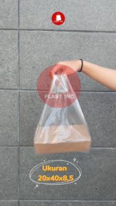 KANTONG PLASTIK PE BENING / KRESEK PE BENING UKURAN 1520252832