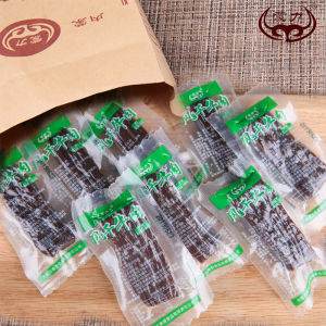 Beef Jerky Mengli Inner Mongolia Dried Beef Jerky Shredded Independent Small Package 500G 0.50kg Specialty Snacks Original Flavor