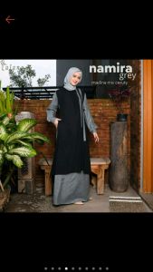 NAMIRA Dress Madina mix Ceruty
