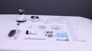 42/52-inch ceiling fan 6-speed low noise pure copper DC motor high-power fan light suitable for living rooms bedrooms dining rooms etc. inverter fan light ceiling fan light household electric fan.