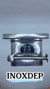 Giá kệ để giấy vệ sinh có thể kê điện thoại đồ phòng tắm inox 304