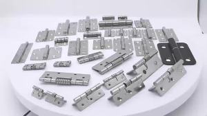 2PCS Stainless Steel Nothing Frame Hinge Mechanical Equipment Hinge Heavy-duty Industrial Flat Folding Gemel Furniture Hardware