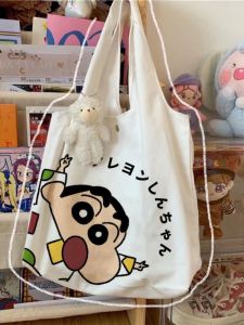 Túi Xách Nữ Phong Cách Harajuku Dễ Thương Túi Xách Học Sinh Phong Cách Hàn Quốc Tươi Mới Túi Xách Đeo Vai Đơn Túi Xách Vải Canvas Mùa Hè 2024