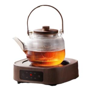 PAKCHOICE | Glass Kettle Home Tea Set Electric Hot Plate
