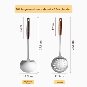 BAKULI | Food Grade 304 Stainless Steel Cooking Spoon