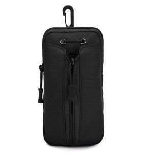 Túi Đựng Bình Nước Chiến Thuật Molle Ngoài Trời 1.5L Có Dây Rút Kèm Ngăn Đựng Điện Thoại Dùng Cho Đi Bộ Đường Dài Và Du Lịch
